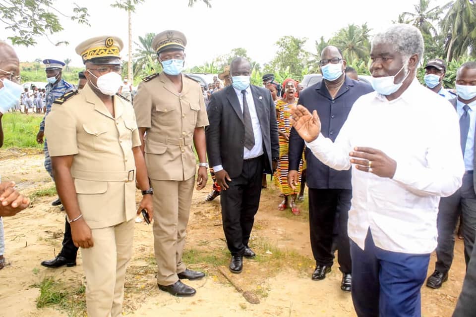 Beugré Mambé et Laurent Tchagba apôtres de la paix à Songon