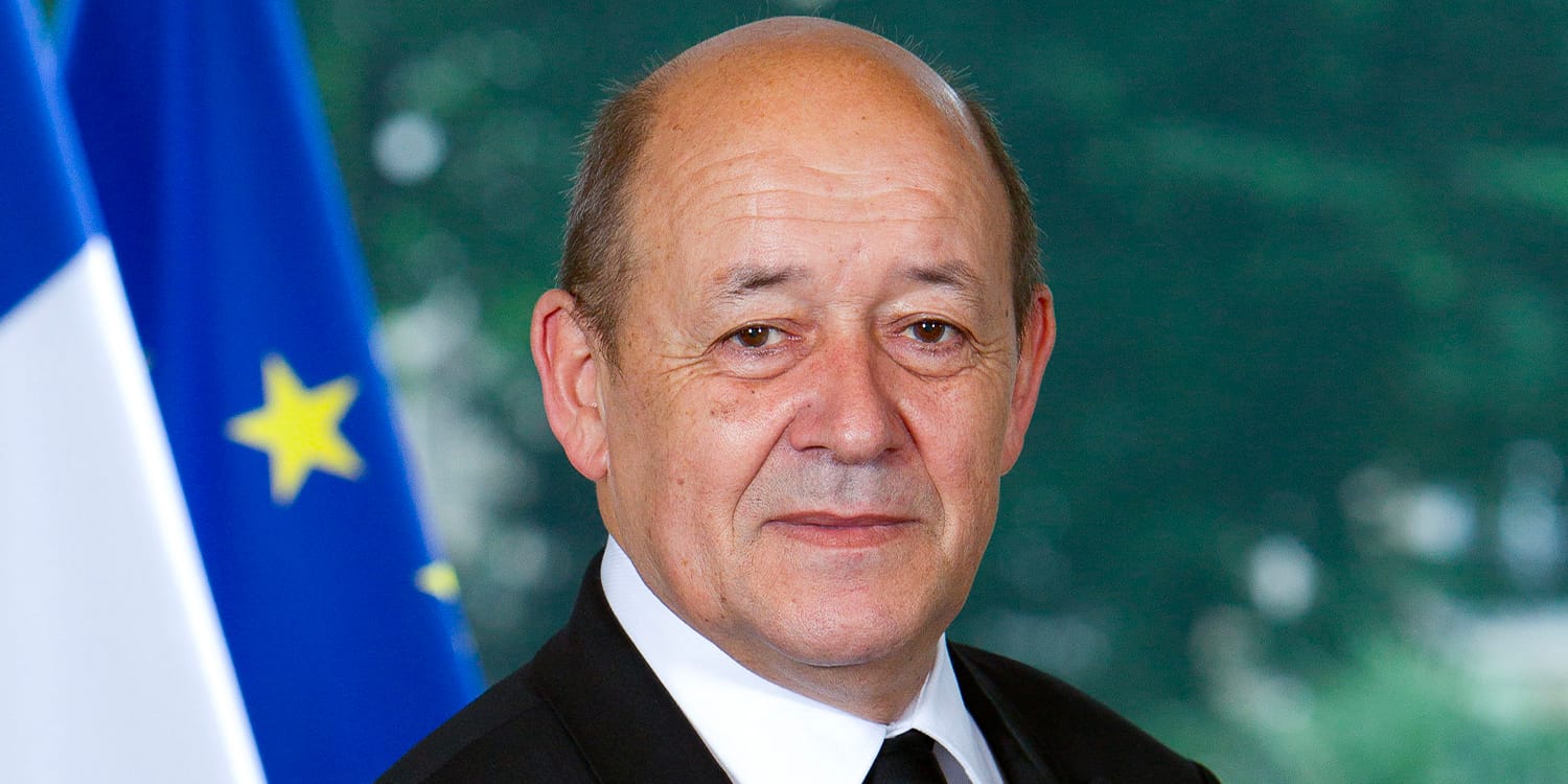 Arrivée de Jean-Yves Le Drian à Ouagadougou ce 8 janvier 2021