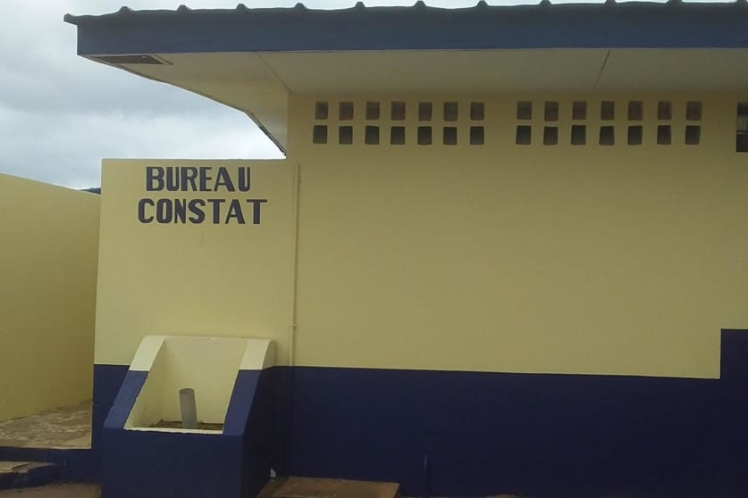 Le commissariat de Bettié en cours de finition