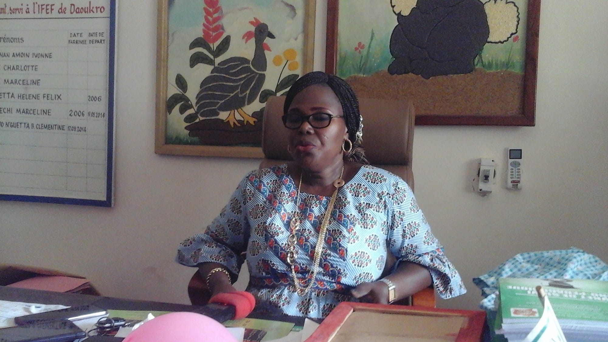 DREN de l’Iffou : la directrice de l’éducation invite les jeunes de Daoukro à être des artisans de paix