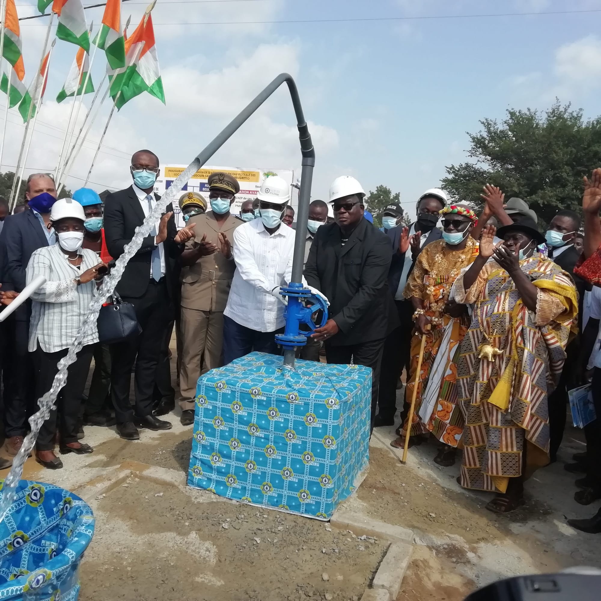 Pénurie d’eau à Songon: Fin du calvaire des populations