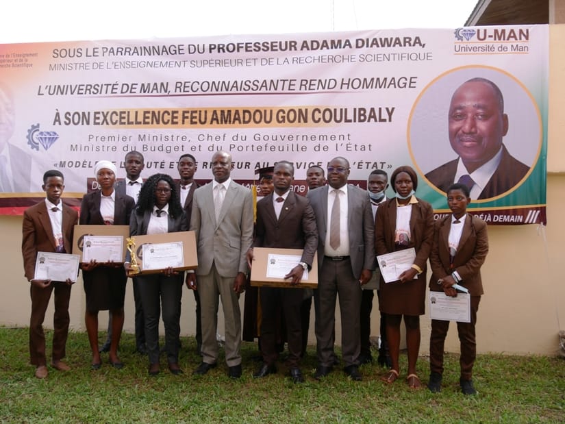Les meilleurs étudiants de l’Université de Man récompensés – Actualité ivoirienne 22/12/2020