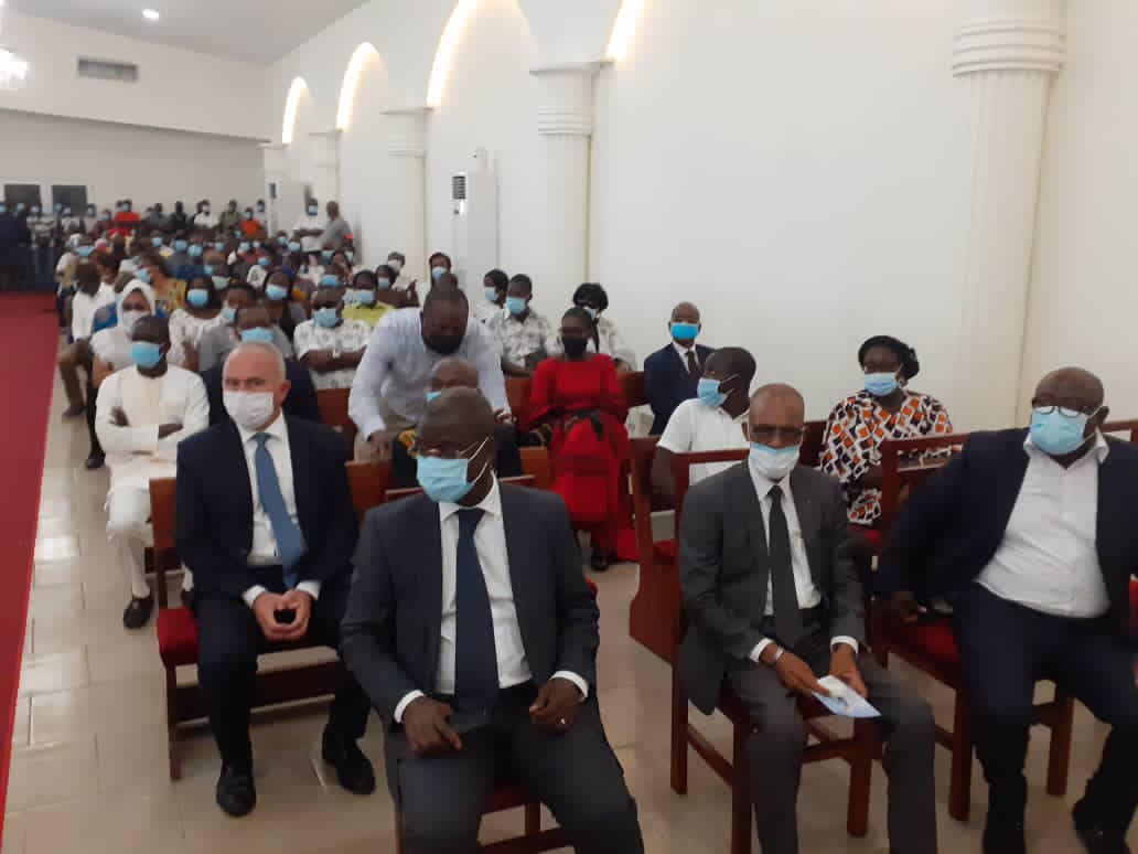 Levée de corps du commissaire Akoun Charles Étienne ce 4 décembre 2020