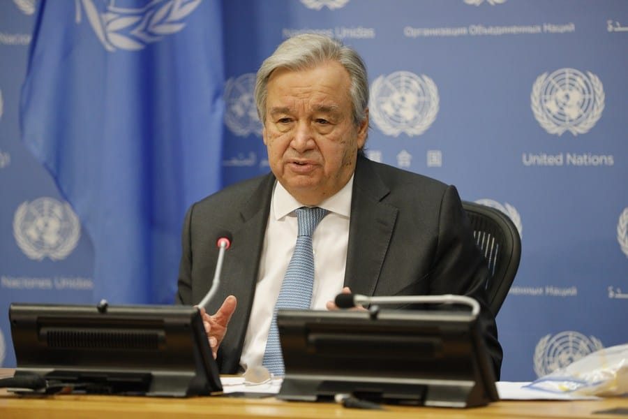 Arrivée à Dakar d’Antonio Guterres, SG de l’ONU