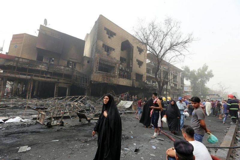 Attentat en Irak : neuf morts au marché de Bagdad