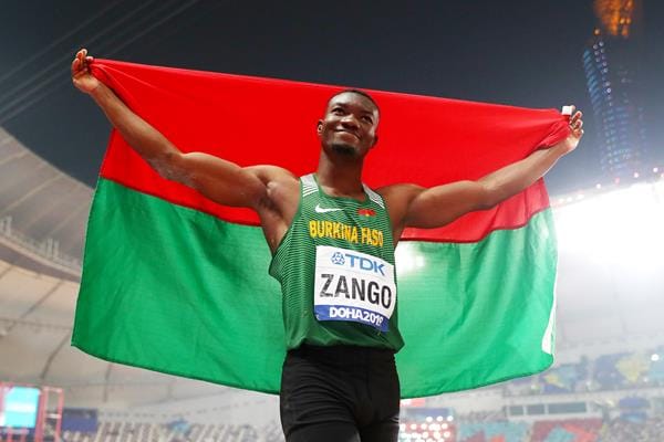 Le Burkinabé Fabrice Zango bat le record du monde de triple saut en salle