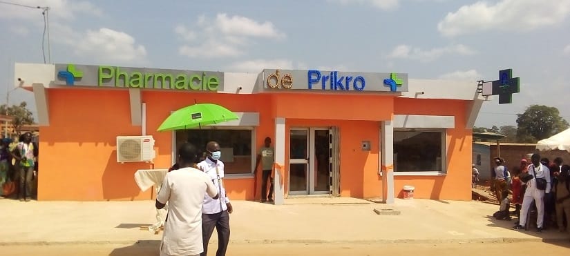 Prikro : inauguration d’une première pharmacie