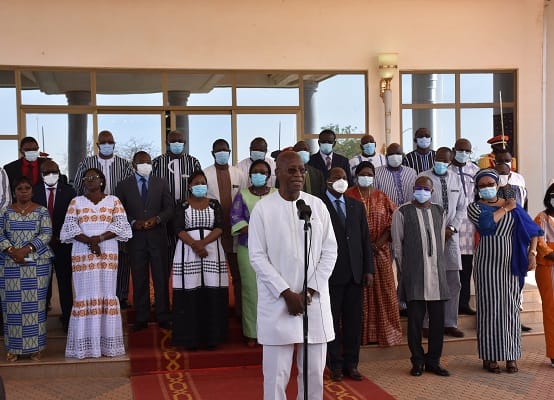 Burkina : le nouveau gouvernement rencontre le président