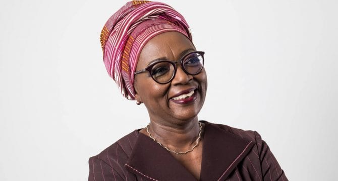 Portrait de Mariam Dao Gabala, présidente du comité de normalisation de la FIF