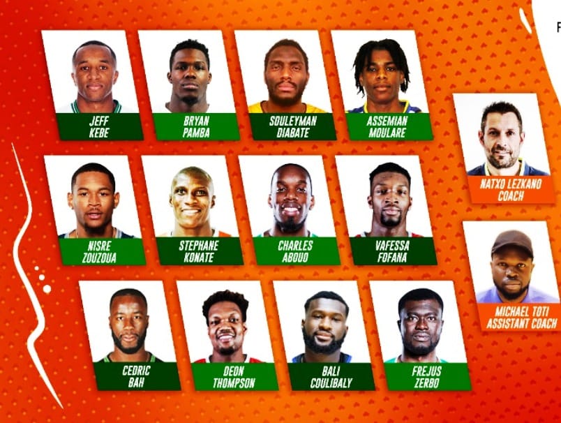 Afrobasket masculin 2021: voici les 12 Eléphants convoqués