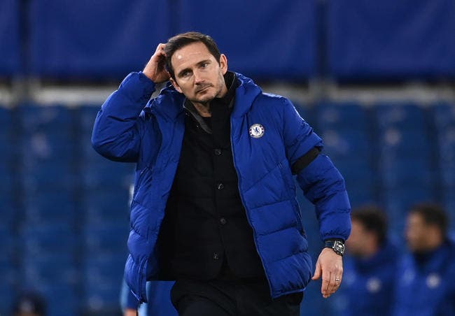Chelsea : Franck Lampard limogé de son poste d’entraineur