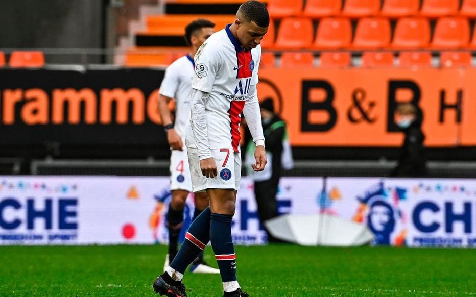 Ligue 1 : Le PSG tombe à Lorient