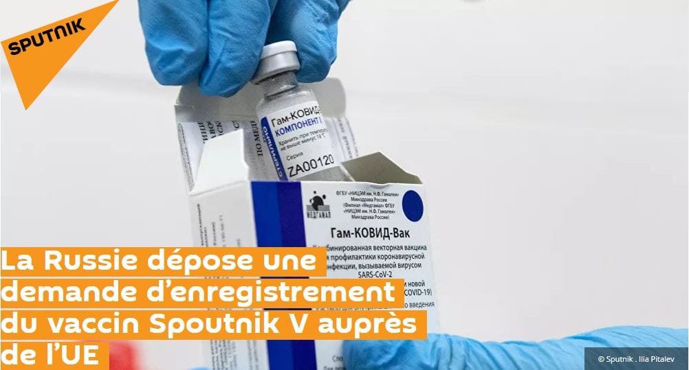 La Russie dépose une demande d’enregistrement du vaccin Spoutnik V auprès de l’UE – Actualité ivoirienne 09/02/2021