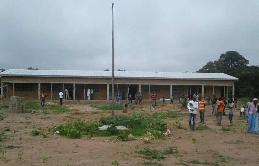 Ecole primaire de Tienguélé : un bâtiment de trois classes construits