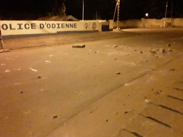 Affrontements entre la police et une bande de jeunes à Odienné