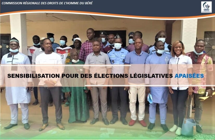 La section CNDH du Béré sensibilise la jeunesse à des élections sans violence – Actualité ivoirienne 25/02/2021