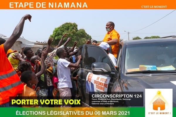 Campagne des législatives : Tiémé à l’apothéose comme à l’entame pour l’indépendant Ousmane Touré à Odienné – Actualité ivoirienne 04/03/2021