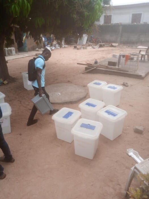 Législatives à Dabakala: le matériel électoral acheminé dans les lieux de vote