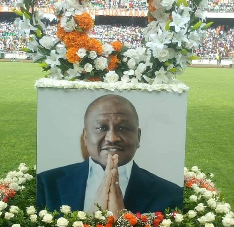 Hommage du RHDP à Hamed Bakayoko au stade d’Ebimpé