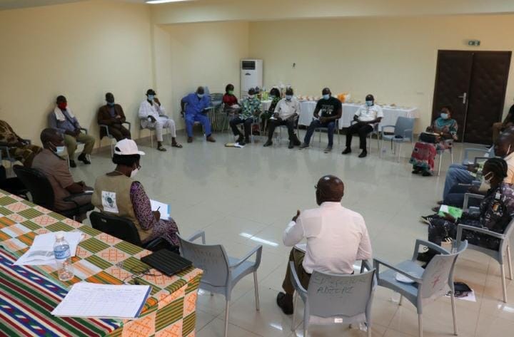 Violences post électorales à Adzopé : le Wanep échange avec les jeunes