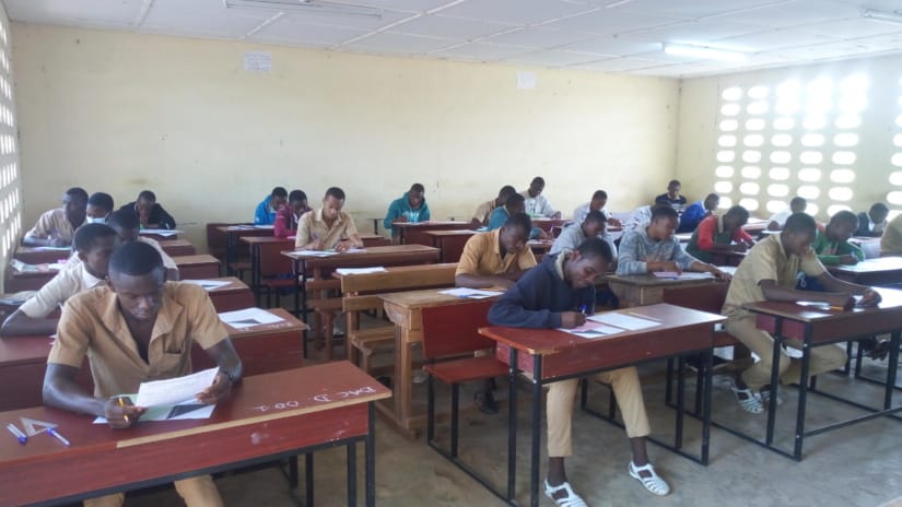 Examen Blanc 2021: plus de 800 élèves du lycée moderne de Bouna participent