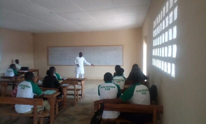 Collège privé Makani : l’honorable Abdoulaye Ben Méité exhorte les élèves au travail
