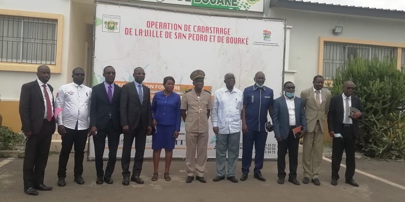 Bouaké : lancement de l’opération de renforcement du cadastrage