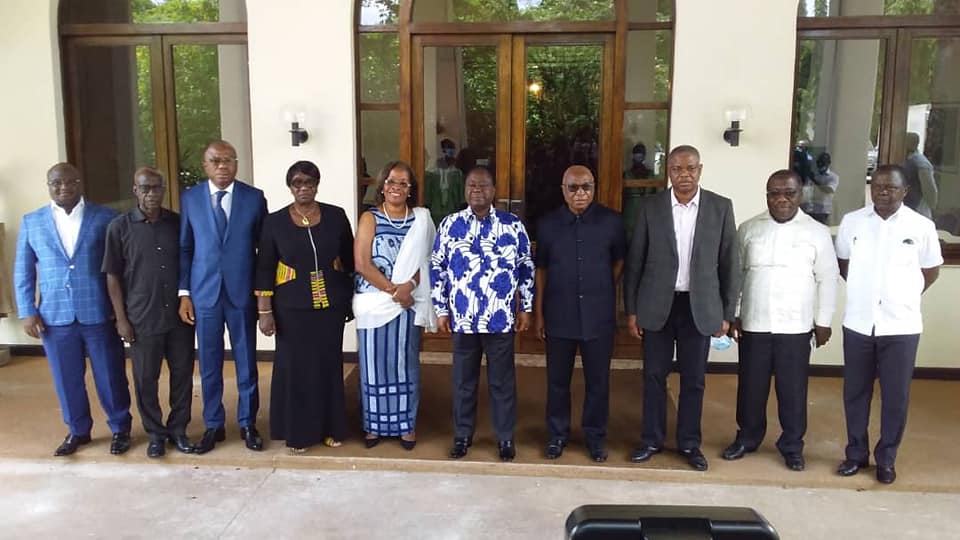 Katinan, Damana Pickass, la sœur de Gbagbo chez Bédié à Daoukro