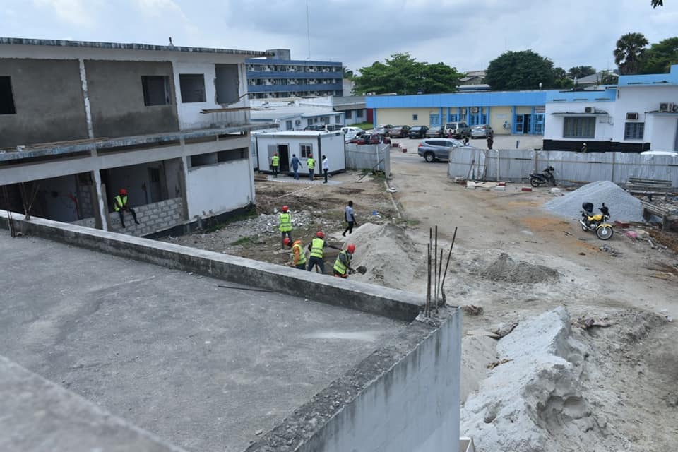 Réhabilitation du Bloc Gyneco obstétrique du Chu de Treichville : les travaux ont démarré, des images