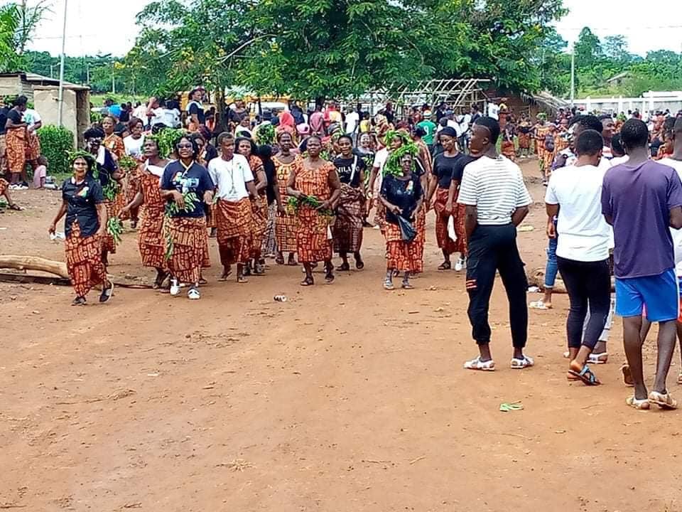 Gbagbo à Gagnoa : la population déjà dans les rues, des images