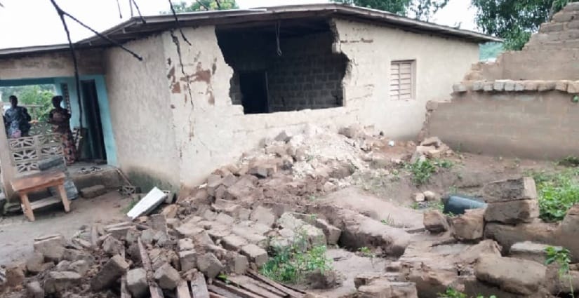 Danané : une maison s’écroule sur ses occupants à Koyapleu