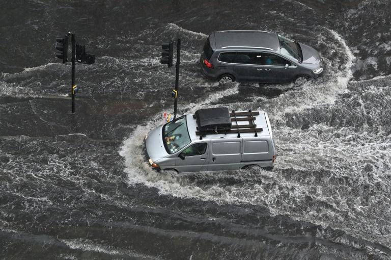 Inondations Londres 2021