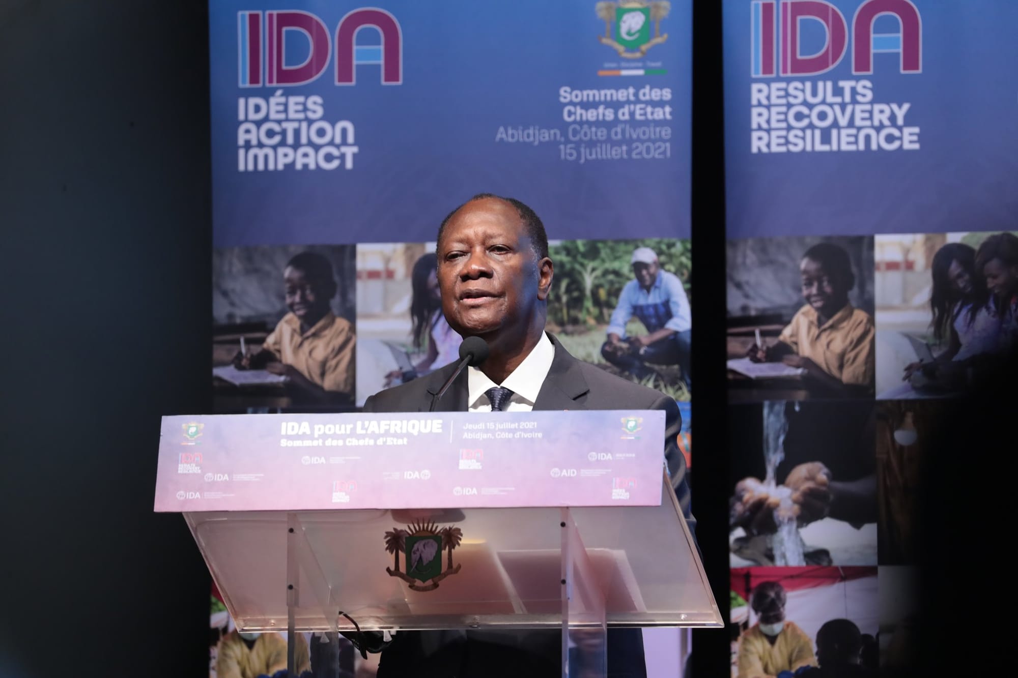 Ouattara à la recherche de 100 milliards de dollars pour l’Afrique
