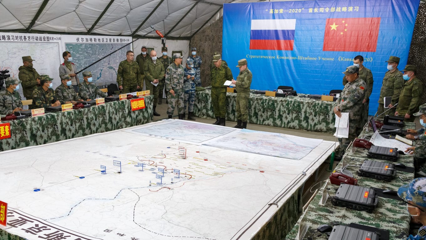 Exercice militaire Chine-Russie à Hui du Ningxia