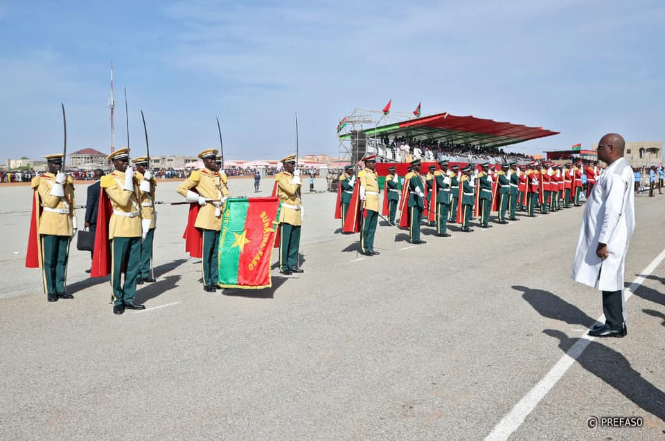 61e anniversaire indépendance du Burkina ce 5 août 2021 : Roch Kaboré rend hommage aux Forces de Défense