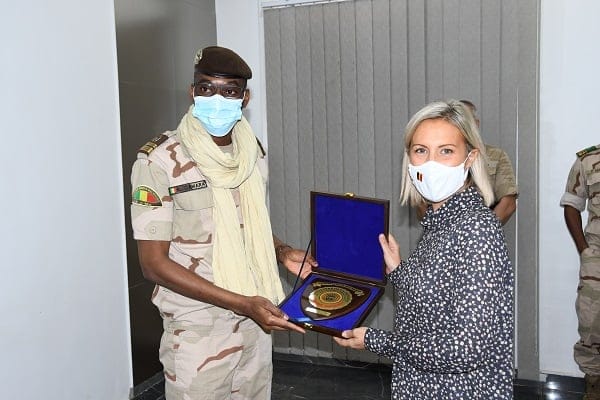Coopération militaire : le ministre Belge de la Défense au Mali