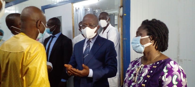 Affaire « décès d’une femme qui n’a pu être assistée au CHU d’Angré » : le Ministre de la Santé sur les lieux