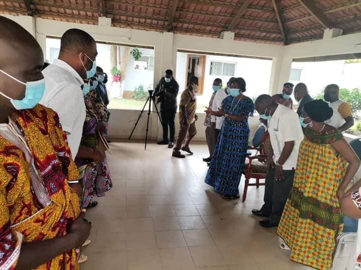 Avant la formation du nouveau parti de Gbagbo, des chefs traditionnels chez Simone