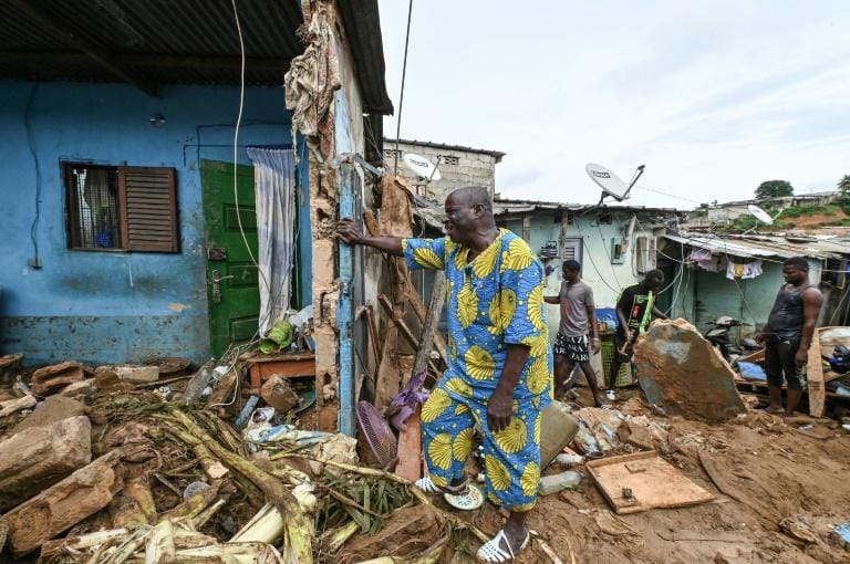 4 morts à Abidjan après de fortes pluies