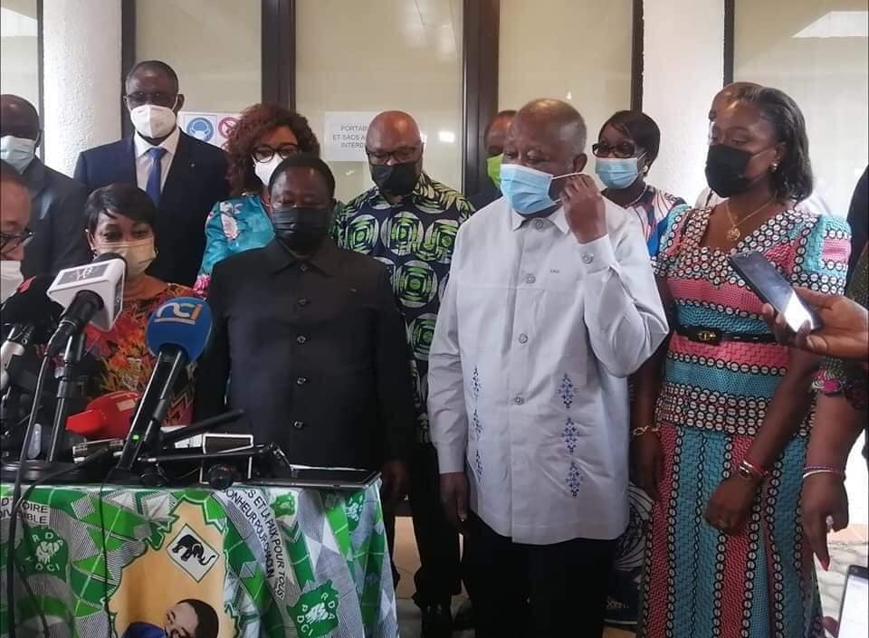 Titrologie 7 octobre 2021 : revue de la presse ivoirienne: «Gbagbo et Bédié, le duo pour 2025»