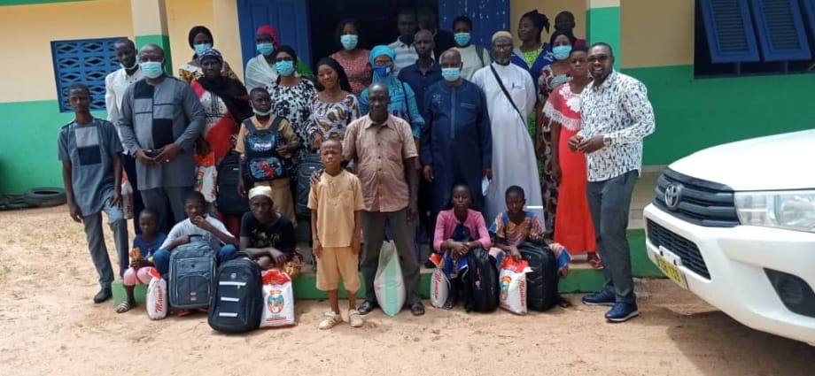 Des kits scolaires à 35 enfants démunis de Korhogo