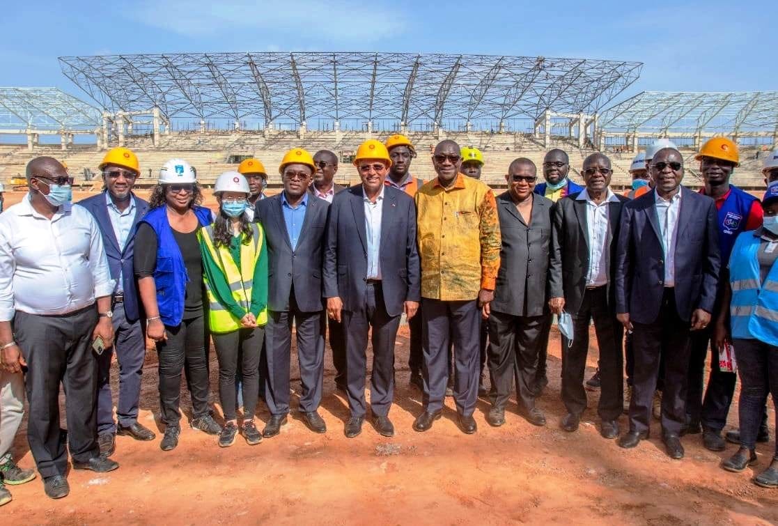 CAN 2023: Patrick Achi préoccupé par les délais de livraison du stade de Korhogo