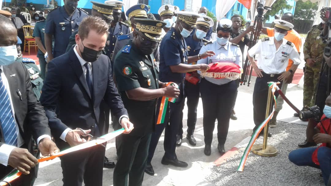 Inauguration du 1er simulateur de vol de l’armée ivoirienne