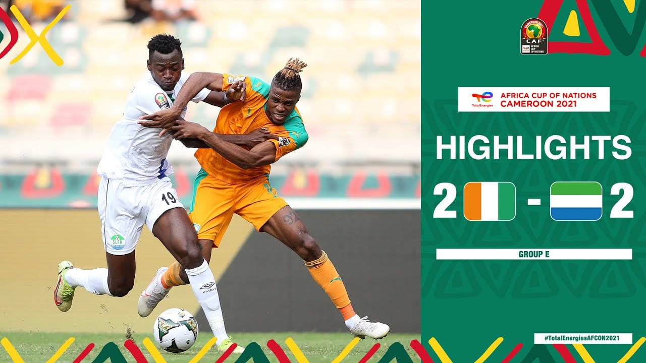 CAN 2022 : revivez le match Côte d’Ivoire – Sierra Leone