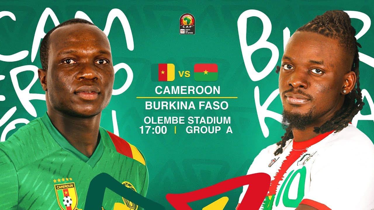 EN DIRECT : CAN 2022, suivez le Cameroun vs Burkina Faso