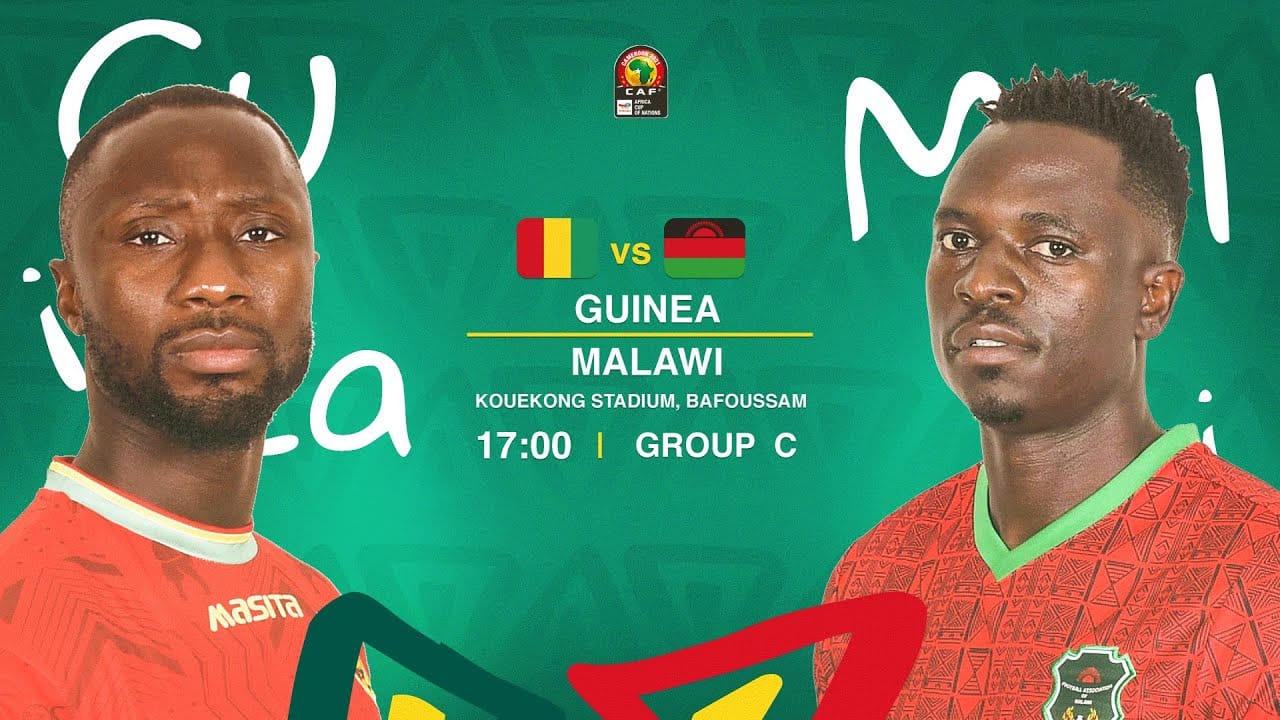 EN DIRECT : CAN 2022, suivez le match Guinée vs Malawi