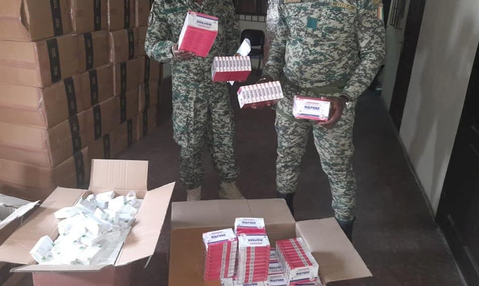Côte d’Ivoire: saisie 2 035 Kg de faux médicaments