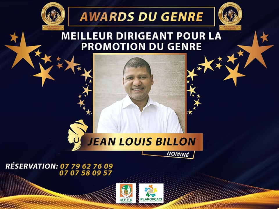 Awards genre 2022: Jean-Louis Billon nominé dans la catégorie meilleur dirigeant