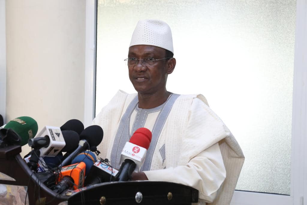 Le Premier ministre malien, Choguel Kokalla Maiga