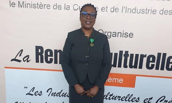 Clémentine Papouet: Cléclé faite chevalier dans l’Ordre du Mérite Culturel ivoirienne